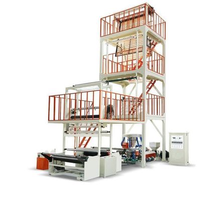 الصين مجموعة آلة نفخ الأغشية برأس دوار للقولبة المشتركة بطبقتين المزود