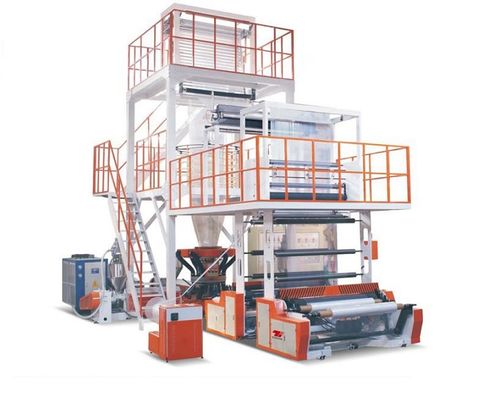 الصين مجموعة آلة تنفيس الفيلم الرئيسي الدواري للطحن المشترك ثلاثي الطبقات المزود