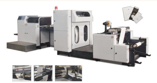 الصين آلة صنع أكياس الورق الغذائية عالية السرعة أوتوماتيكية بالكامل المزود